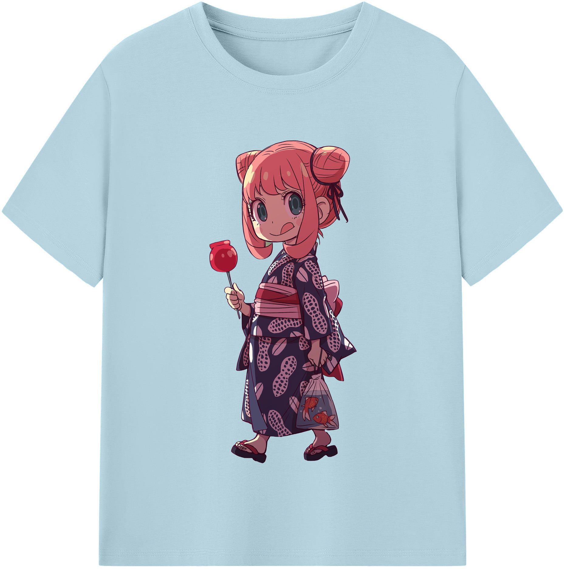 （画像用） SPY×FAMILY间谍家家酒 綿100％半袖Tシャツ（フロントプリント）